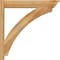 Ekena Millwork Thorton Traditional Rough Sawn Outlooker, Western Red Cedar, 6"W x 32"D x 32"H OUT06X32X32THR01RWR - alternate 3